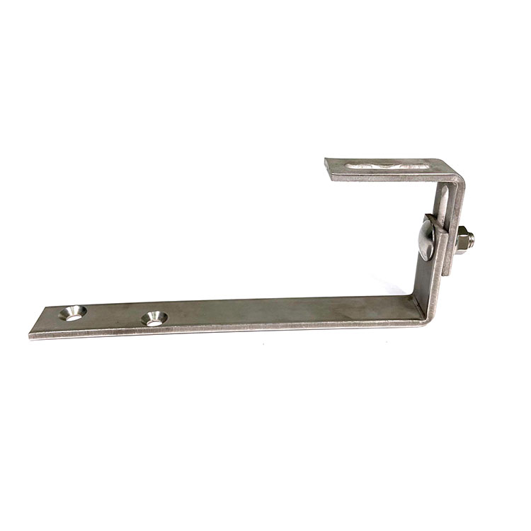 Apa aplikasi spesifik dari stainless steel 304 430 Sand Blasting Solar Roof Hook?
