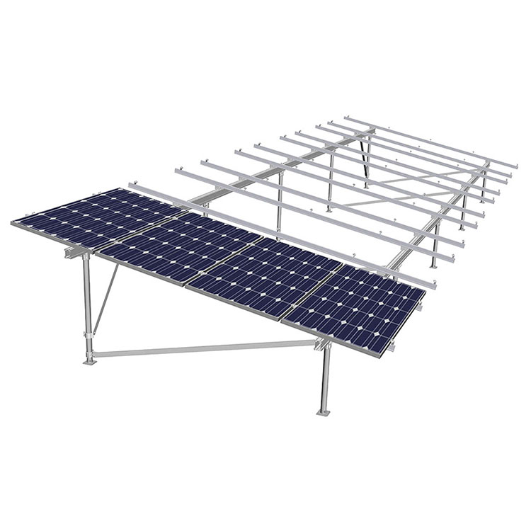 Braket Atap Sistem Pemasangan Miring Panel Energi Surya untuk Karavan/ RV